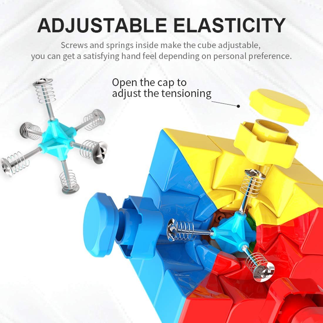 Moyu RS3M 3×3 Magnetic Speed Cube – Smooth & Fast for Beginners and Pros - Image 3
